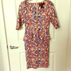 Peplum confetti KARDASHIAN KOLLECTION Dress